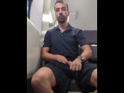 Preview 1 of Jerk off on a train (Spain)