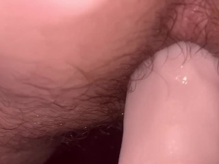 Sweetness Squirts Multiple while her Favorite Toy Fucks both Holes!