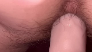 Sweetness squirts multiple while her favorite toy fucks both holes!