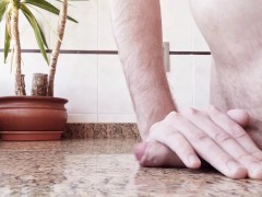 handjob on kitchen countertop 🥵