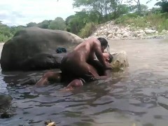 nos fuimos a coger en el rio parte 2