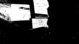 Eerbetoon aan Natalia Starr - Ink Animation Triple Screen