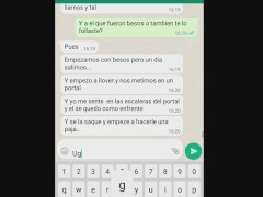 I cheated on my husband with a boy (18) on whatsapp and ended up sucking his cock - deep throat