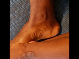 Big dick Trans man foot fetish 