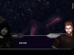 DEMON GIRL IS DEFEATED IN BATTLE AND NOW SHE MUST PAY | SCENE + POV | 3D | ANIMATION 60 FPS