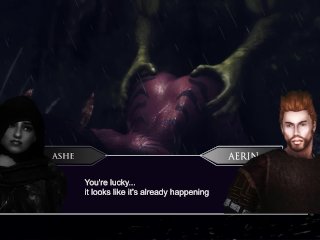 DEMON GIRL IS DEFEATED IN BATTLEAND NOW SHE MUST PAY SCENE + POV 3D_ANIMATION 60 FPS