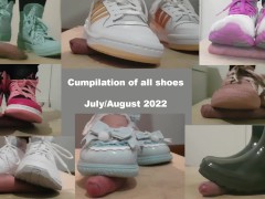 Video Cumpilation July & August 2022 Cum under shoes