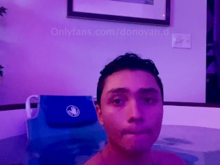 Donovan's Hot tub session
