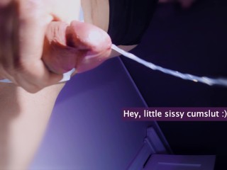 (Sissy Training ASMR) Ben Jij Mijn Goede Kleine Spermaslet? (Full: LaceVoid, Com)