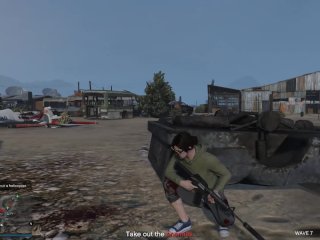 The Service Rifle is better than SEX - GTA Online - 10Wave Survival