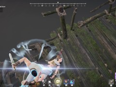 Matari ryona - Naraka: Bladepoint - Japanese/ English (default outfit)