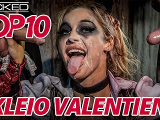 Wicked - Top 10 Kleio Valenting Videos - Blonde Inked Babe Rides And Fucks Big Dicks Video