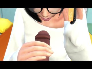 Asian Tutor fucks student