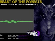 Preview 1 of The Beast Of The Forest || Erotic Audio for Women || Size Difference, Monster, Breeding, M4F