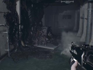 Resident Evil 7 Part 6 (one girl finessing many monsters by herself)