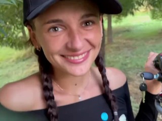 Teen Nymph Seduced a Guy and Invited him to Visit Anal