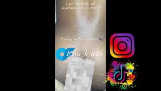 Großer Hintern schwarzer Twink Ezra_kyle25 nimmt BWC vom bisexuellen Gestüt ohne Rücken. Onlyfans. com/ ezra_kyle25