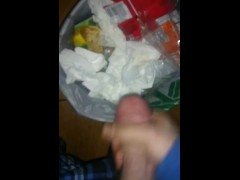 Quickie into the trash