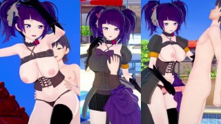 [Hentai Game Koikatsu! ] Faça sexo com Peitões Idol Master Mamimi Tanaka.Vídeo 3DCG Anime Erótico.