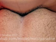 Preview 2 of Moist Paradise Papi abre el culo ambas manos para recibir semen caliente de latino vergon a pelo gay