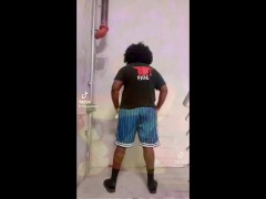 Horny College Student Shows Off His BBC In Dirty Tik Tok Video For Onlyfans @itsjustyaga