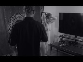 Reinforcement Training Session 01 - Standing On Tip Toes Reciting Rule #1 While_Being Spanked