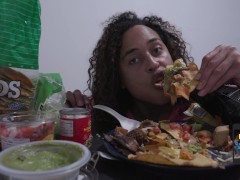 Genesis Angel vegan MukBang safe for work transgender non-binary