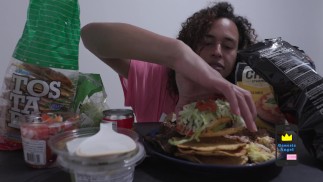 Genesis Angel веган MukBang безопасен для работы трансгендерный небинарный