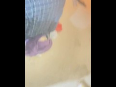 oiled up ass shaking and twerking while spun