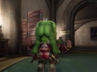 An Elf has a Threesome with two Goblins  Warcraft Parody