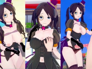 [hentai Game Koikatsu! ]have Sex with Big Tits Idol Master Yuika Mitsumine.3DCG Erotic Anime Video.