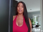 Preview 2 of SEX SELECTOR - All Booty Workouts With Curvy Black Hottie Paris The Muse