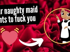 You fuck your hot maid (xxx sexy audio)