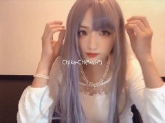 【個撮】銀髪の可愛い男の娘がオナニーする動画 - Screenshot 1 of 16 - 日本人