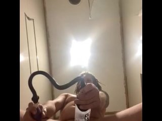 masturbation, big cock, solo male, anal