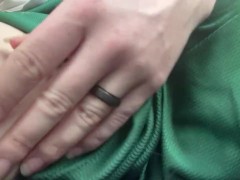 TOUCHING MYSELF IN TARGET PARKING  LOT