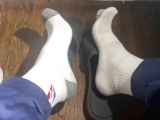 Sweaty ass socks for you to suck on