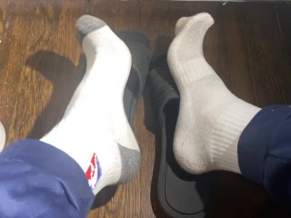 Sweaty Ass Socks for you to Suck on