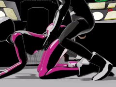 Black and Pink ranger Doggystyle Anal - Screenshot 2 of 16 - Cartoon