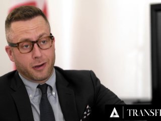 TRANSFIXED - Teacher Kasey Kei Gets Her Ass Destroyed By CIS Principal While Fucking Student Pussy! screenshot number 2