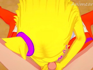 FIVE NIGHTS AT FREDDY'S CHICA HENTAI 3D_UNCENSORED
