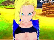 Preview 6 of DRAGON BALL Z C-18 HENTAI 3D UNCENSORED