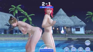 Dead or Alive Xtreme Venus vakantie Tamaki Naakt Mod Butt Battle Fanservice Waardering