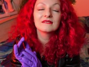 Preview 4 of ASMR rubber gloves close up soundings
