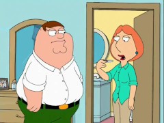 Video Family Guy - Peter and Lois Griffin having ANAL sex - UPSCALED