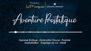 Aventuras Prostática Áudio Pornô Francês Erótico Doce Dominação Prazer Prostático