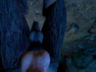 Futa Werewolf FPOV