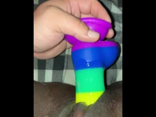 Creamy chocolate pussy