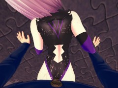 Tsukihime X Fate Grand Order Mash loses to Shiki at MBTL Hentai