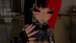 Femboy 让我们聊天 控制他的 Hush2 Live Ghoul_Vr